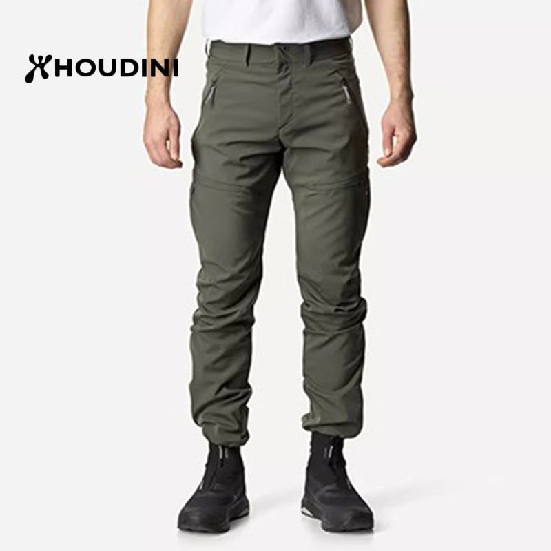 胡迪尼轻量软壳裤防风修身