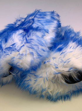 MWG联名MJJC新款钻蓝色澳大利亚美利奴双面大号超软羊毛洗车手套