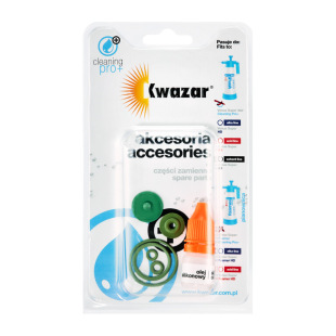 Kwazar欧洲进口配件包28口耐碱喷头360喷头泡沫壶滤芯喷头密封圈