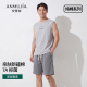 薄款 睡衣夏季 坎肩无袖 背心纯棉男款 可外穿 2026新款 家居服套装 男士