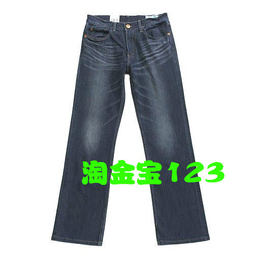 texwood萍果2013年秋款男牛仔裤9017538a nvo时尚直脚裤 清仓
