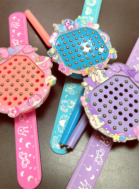 卡通解压磁吸珠画板儿童旋转手环