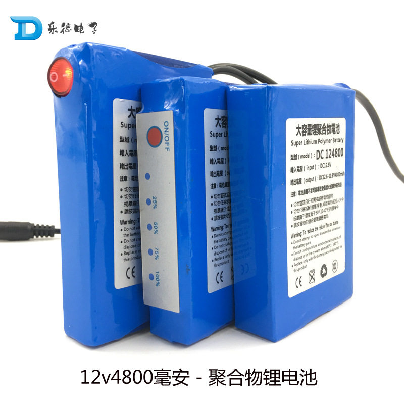 厂家直销聚合物锂电池12v48ah12