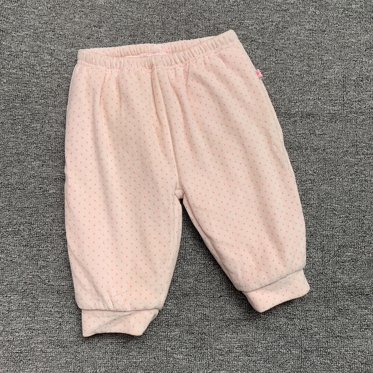 外贸单初生婴幼儿女宝宝秋冬天鹅绒保暖夹棉冬棉裤萝卜裤6-9个月,童装/婴儿装/亲子装,裤子,淘宝优惠券,粉丝福利购,淘宝优惠卷