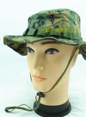 原品公发美国奔尼帽 HELIKON圆边帽 陆战队数码丛林帽MARPAT