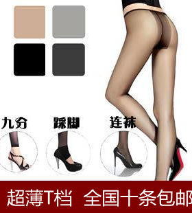 性感连裤袜蝴蝶裆美腿超薄