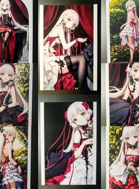 人形电脑天使心 CHOBITS小叽同人绝美稀缺图明信片收藏卡9张6寸