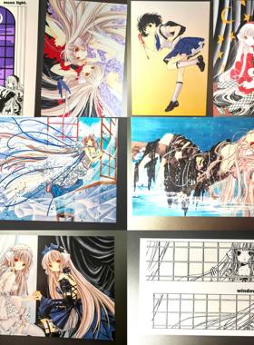 动漫6寸照片珍藏CLAMP人形电脑天使心-原画漫画相片小叽原画图