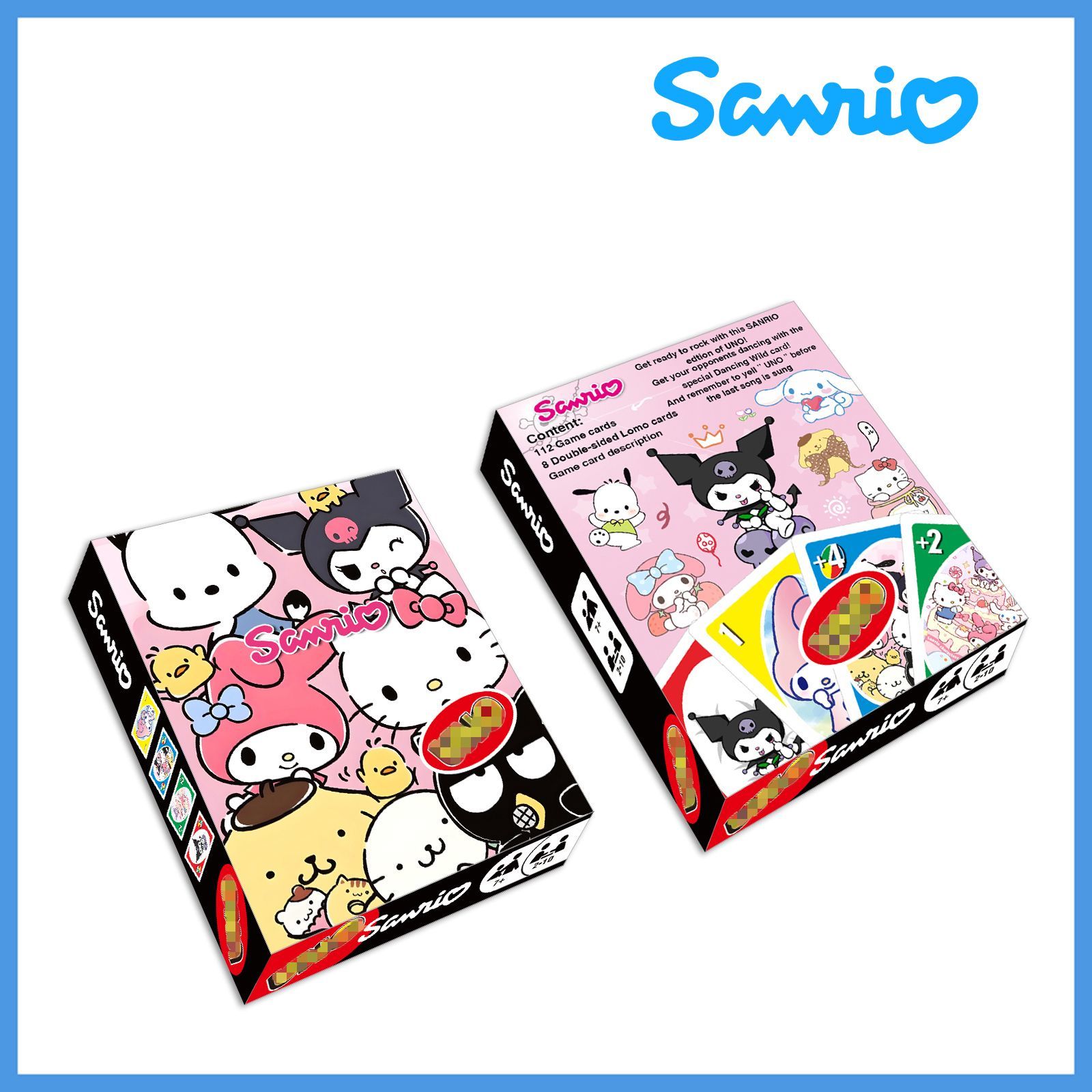 动漫周边二次元UNO三丽鸥 原神 海贼王 蓝色监狱排球少年桌游巫诺