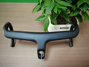 全碳纤维公路车一体车把，超轻车把，规格：400x90