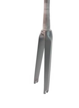 全碳纤维宽板面公路前叉，锥管前叉，小棱线前叉