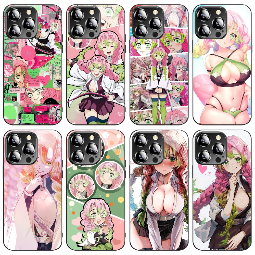 鬼灭之刃适用苹果Xr恋柱11 12 13 14 15 16 pro max手机壳华为mate70荣耀300小米红米oppo黑鲨vivoX200一加