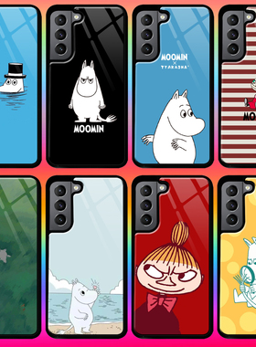 小肥肥一族姆明手机壳适用三星Galaxy A35 A55 s8 s9 s10 s21 s22 s23 s24 s25 Fe ultra保护套note 8 9 1020