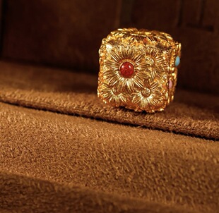 向日葵镶嵌手串石膏模具打金银适用