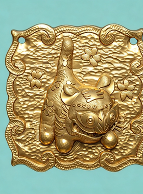 金丝缕牡丹小吊坠 石膏模具打金银实用 成型方式请备注