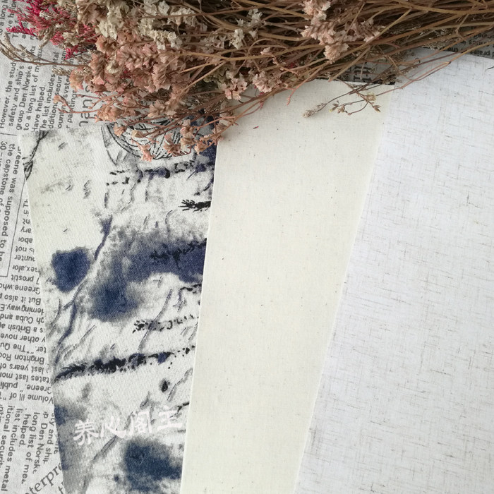 米色装帧布 diy手工书布盒材料相册书函套书籍封面装帧布复古材料