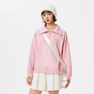 特价 清仓李宁女子宽松套头卫衣AWDU982