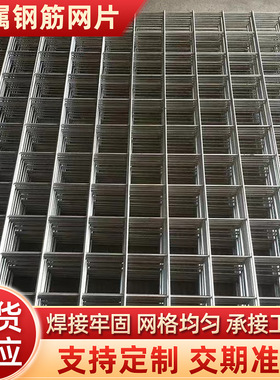 建筑钢筋网片混凝土水泥防裂网地暖铁丝网片网格加粗钢丝网铁丝网