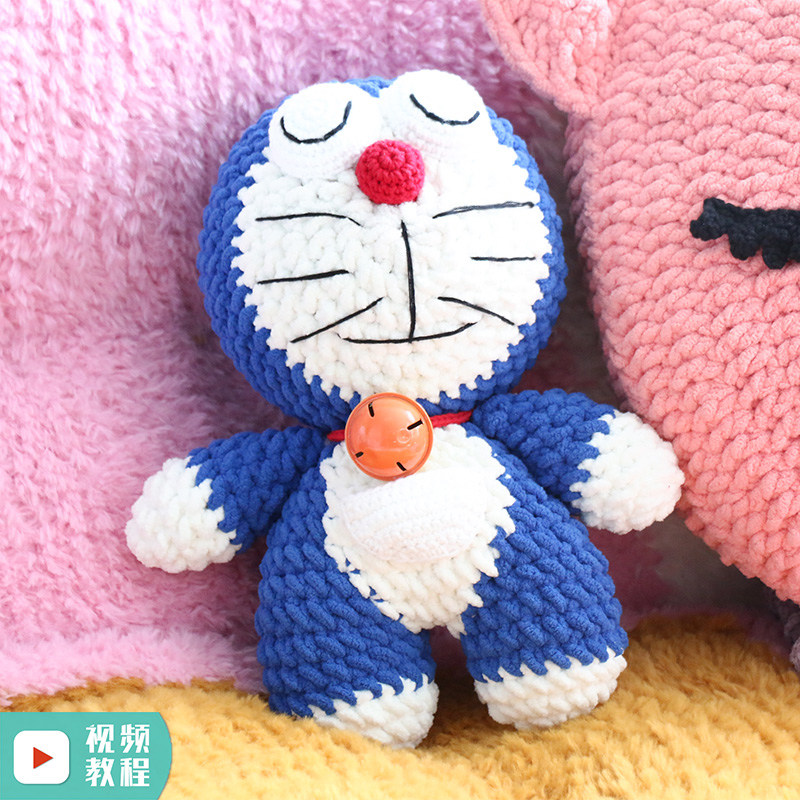 手编新款上市小动物玩偶材料包钩针手工编织制作DIY萌仔线粗毛线,服饰配件/皮带/帽子/围巾,DIY编织材料包,淘宝优惠券,粉丝福利购,淘宝优惠卷