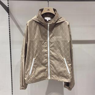 3299 风提花连帽轻薄休闲夹克外套EGJEA1325A EP春夏新品 工装