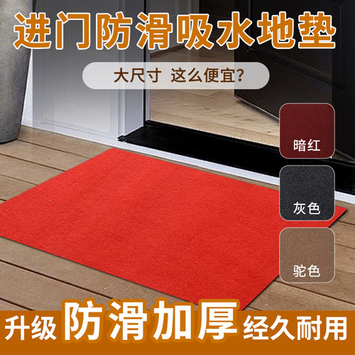入户门地垫高级进门玄关吸水地毯