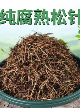 天然松针橡树叶腐殖土腐熟酸性透气营养种植土兰花君子兰杜鹃专用