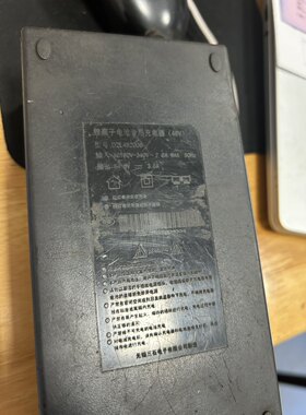 锂电池充电器电动车用48V3A54.6V大二插头