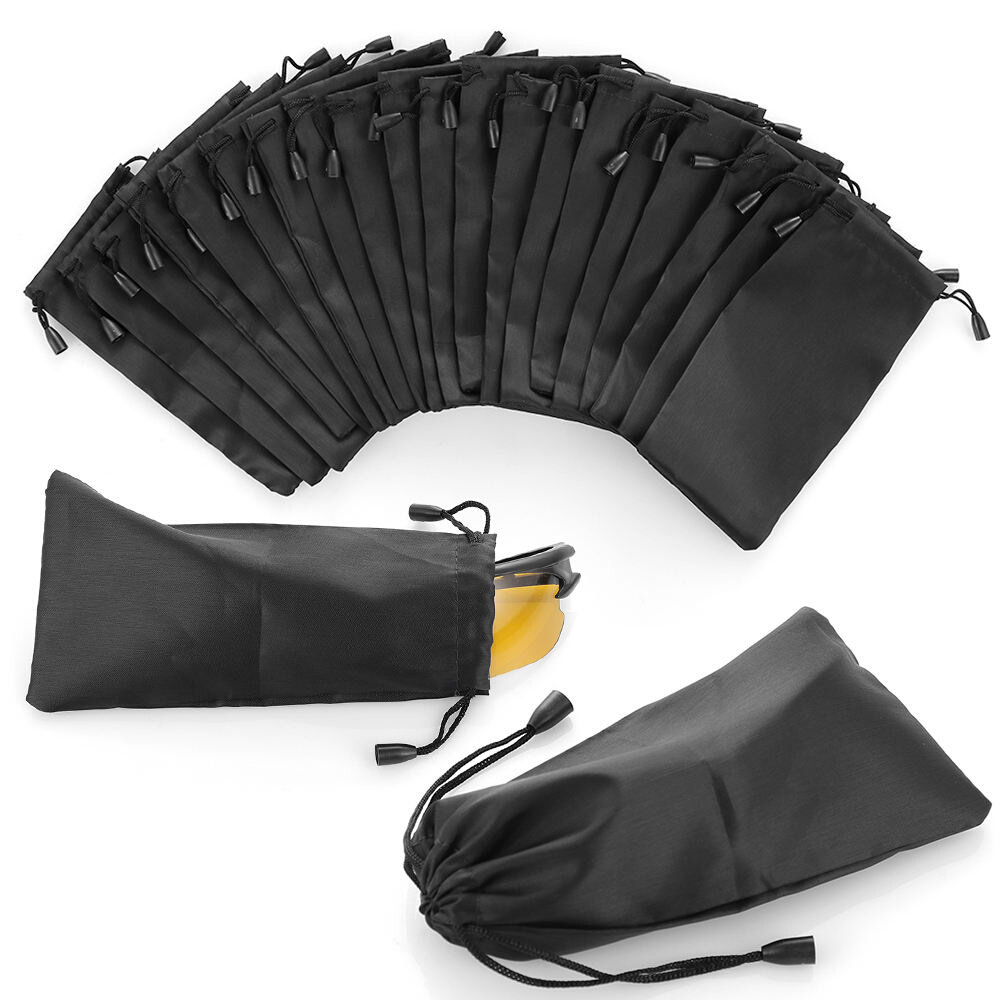 pcs soft cloth waterproof sunglasses bag microfiber dust
