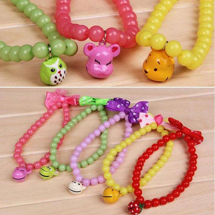 animal strawberry bell bow bowknot pet necklace lovely p
