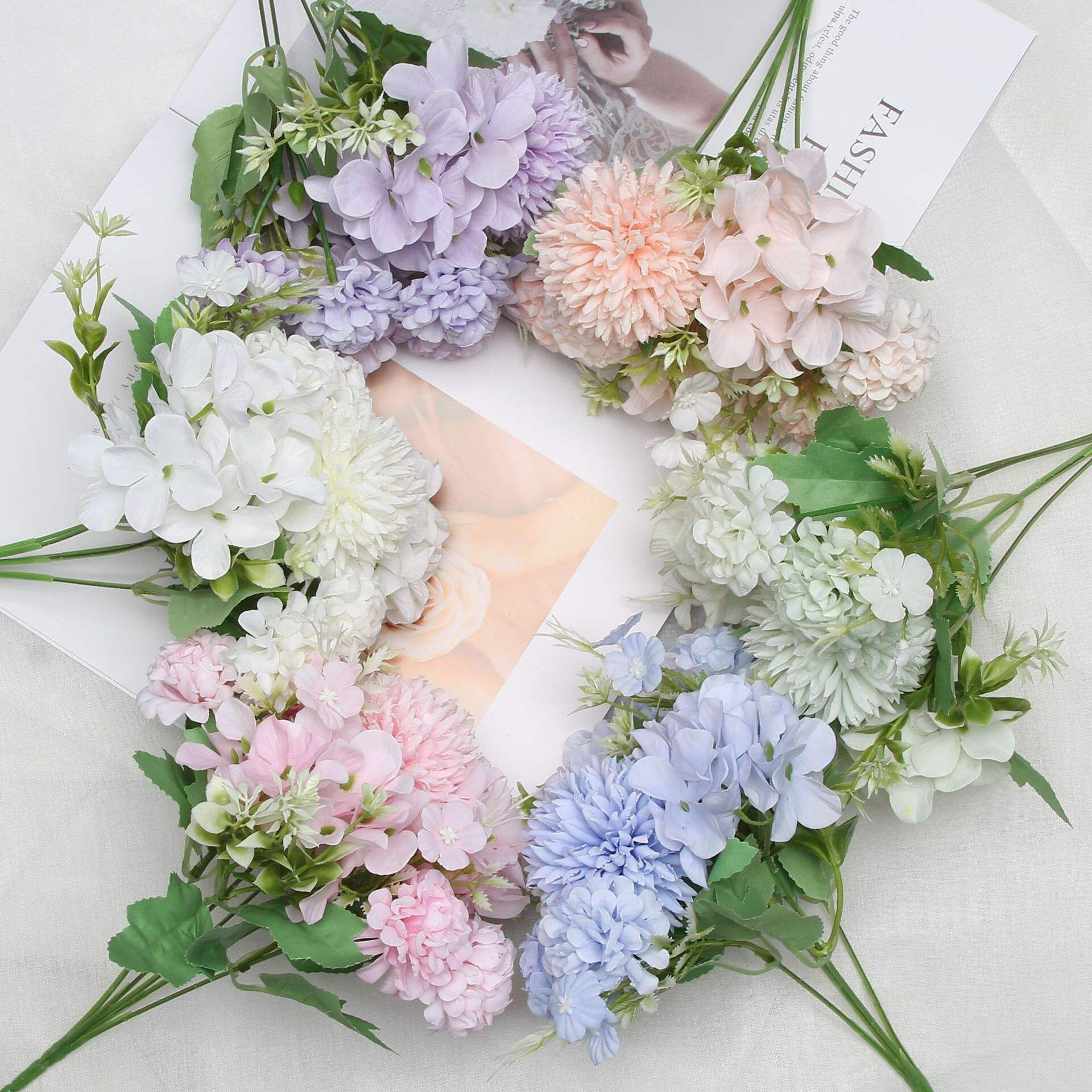 simulated rose wedding handhold flower fake flower weddi