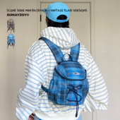 学院书包旅游轻便英伦风格 SUMAYZOY双肩包新款 复古美式 子迷你背包