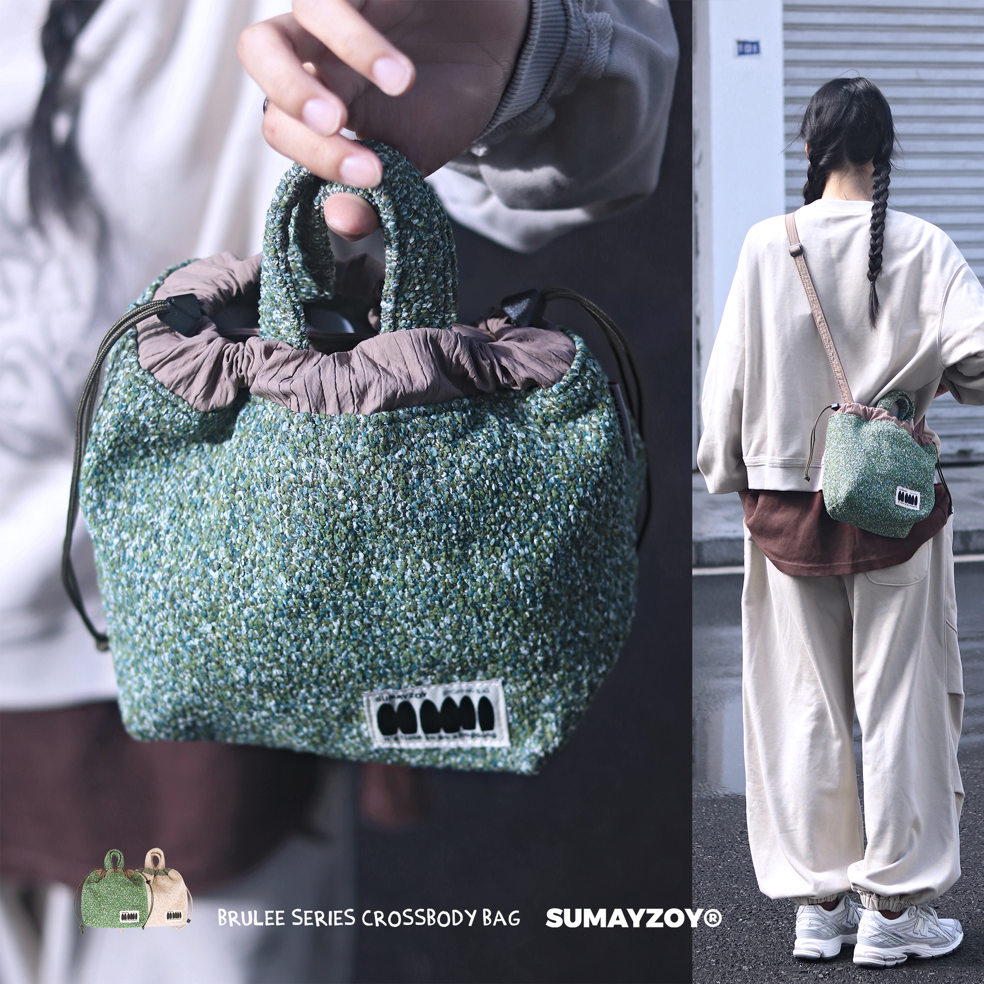 小众设计感水桶包SUMAYZOY秋冬