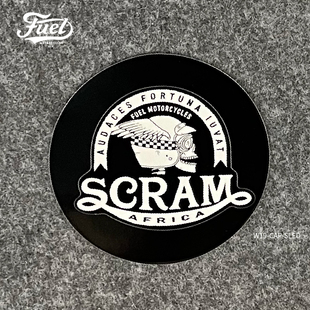 Style Biker 进口防紫外线不褪色北非穿越纪念贴纸 FUEL