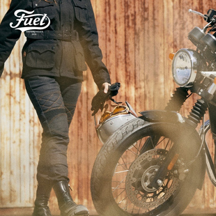 军士女骑护具防风防摔拒水耐磨油蜡城市复古骑行裤 FUEL攀爬者