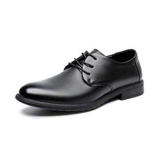 蜘蛛王皮鞋男2025秋冬官方正品商务正装男士皮鞋真皮新郎鞋德比鞋