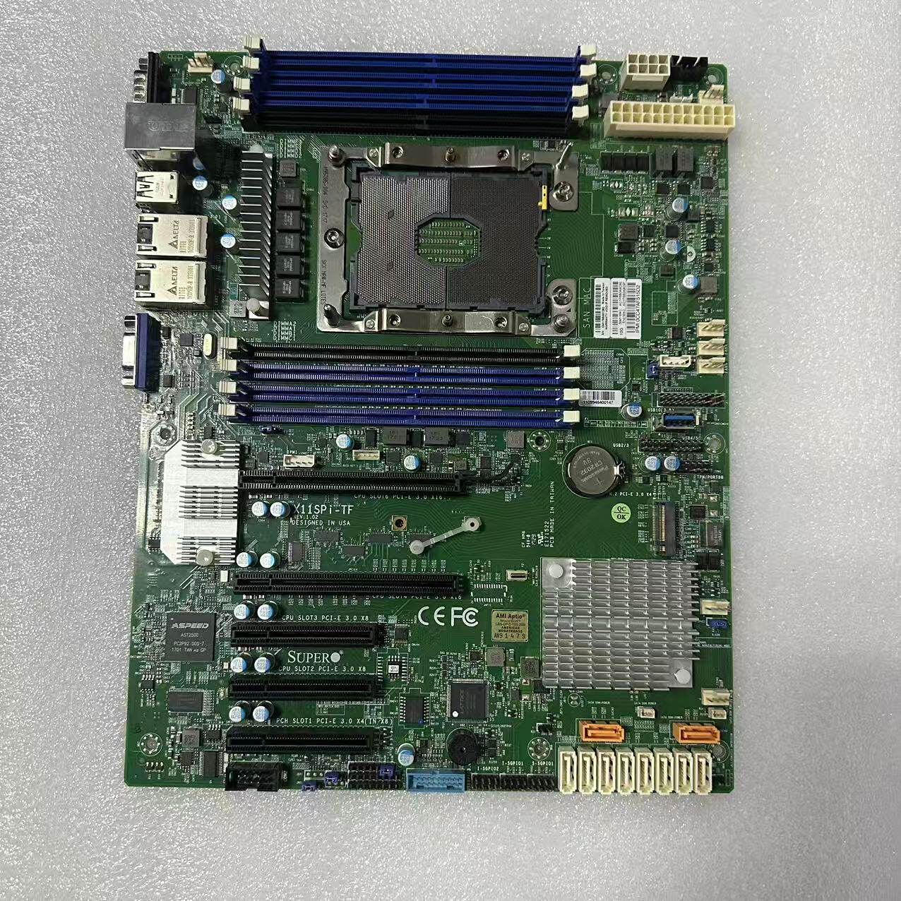 超微 X11SPI-TF 单路LGA-3647 C622服务器主板 双口万兆电口 IPMI