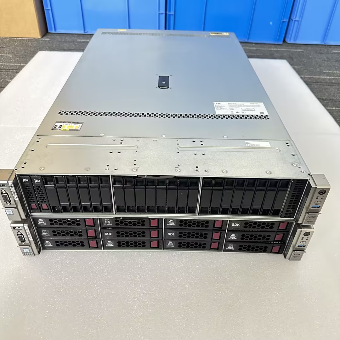 新华三H3C R4900G3 3.5寸 2.5寸2U服务器主机支持12个U2秒R740XD