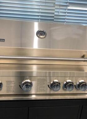 美国thorkitchen户外别墅庭院家用嵌入式不锈钢燃气烧烤架BBQ烤炉