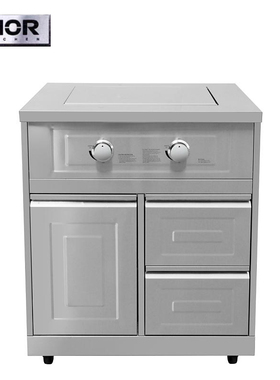 美国thorkitchen户外别墅庭院家用不锈钢液化气烧烤架BBQ边炉