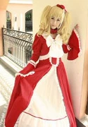 COS quần áo phó tế đen chủ nhân trẻ vị hôn thê Elizabeth COSPLAY quần áo - Cosplay