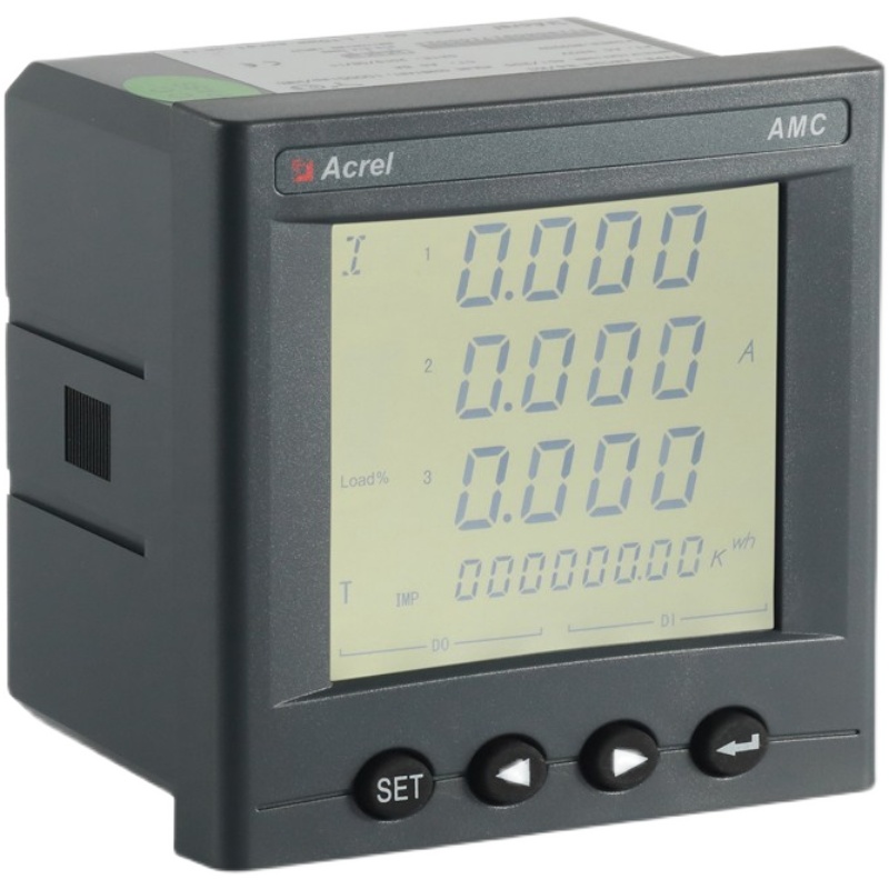 安科瑞AMC96L-E4/KC高性价比多功能表开孔88*88 92*92mm智能电表