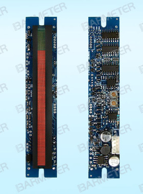 101段75mm高精度红色LED光柱仪表配件 连接液位传感器 变送器
