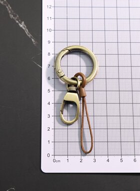 简约钥匙扣 棋牌室手牌悬挂 门店经营钥匙手牌便携收纳挂扣