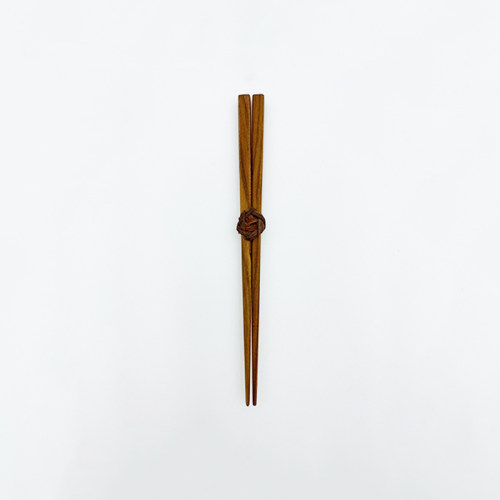 ▲正品现货Found MUJI日本限定龟形编织筷夹槐木筷子