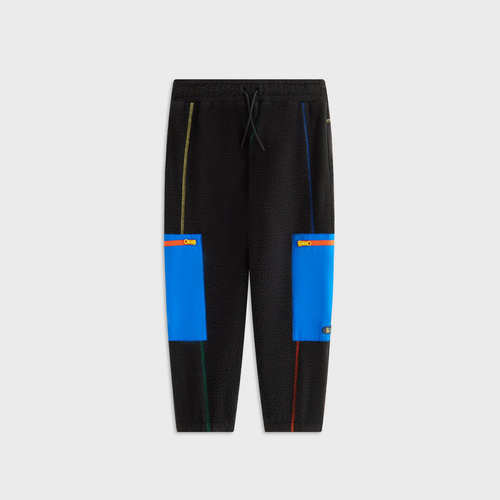 Kith Kids儿童装拼色羊羔绒尼尔逊工装长裤｜正品现货