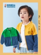 Áo khoác bé trai đồng phục áo khoác mùa xuân và mùa thu mỏng của mùa thu mùa thu cho bé trai áo thể thao cho bé trai mùa thu nam - Áo khoác