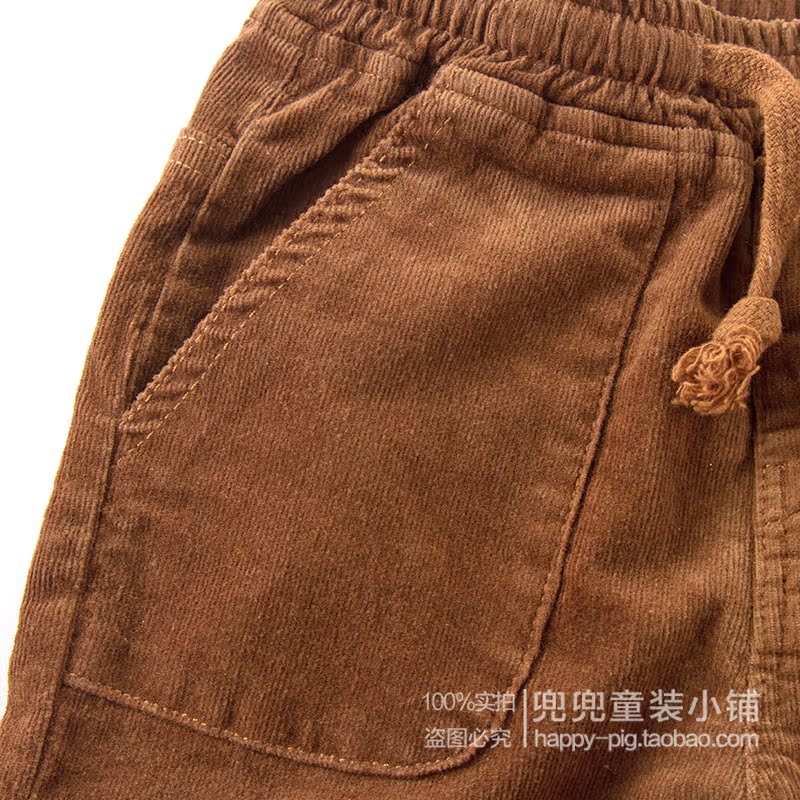 Pantalon garcon en velours côtelé - Ref 2057648 Image 4
