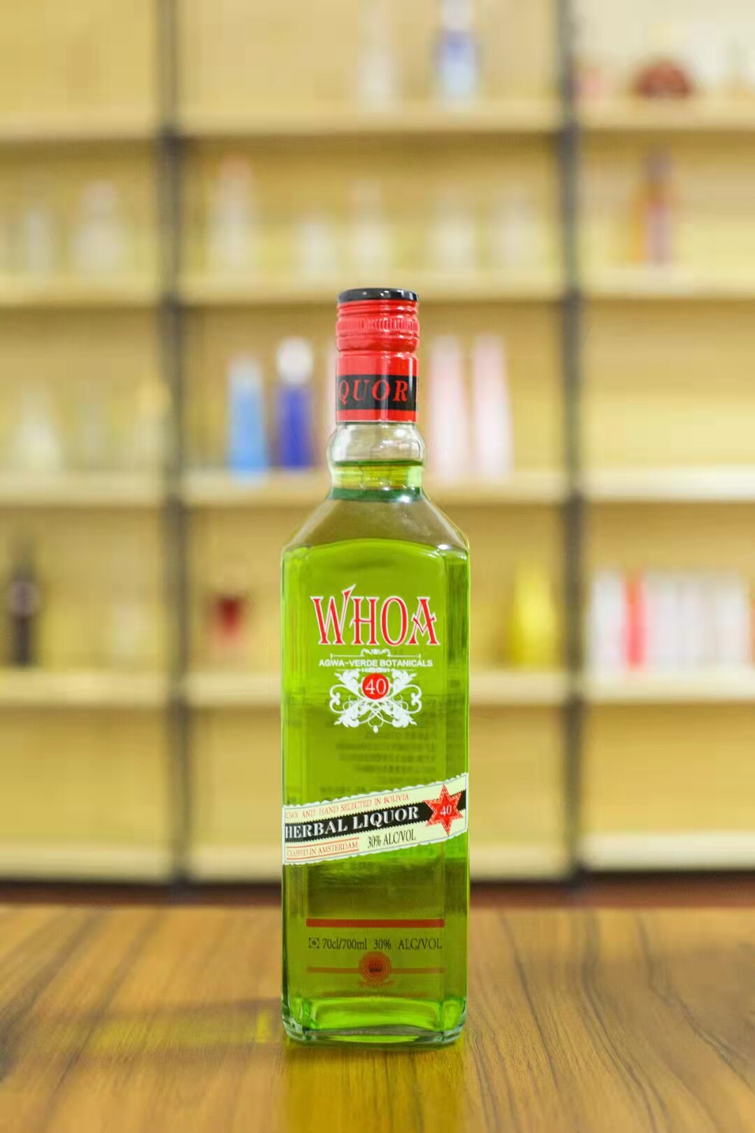 网红哇瓜利口酒 哇呱 夜场酒吧热销款 30度 700毫升聚会酒