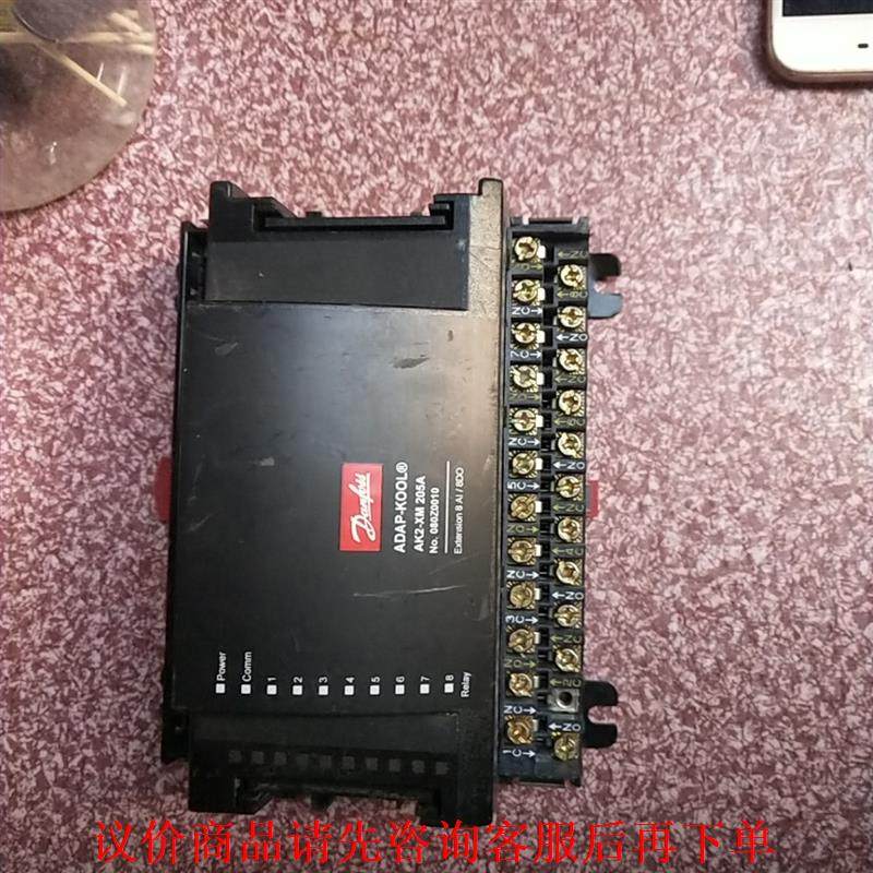 丹佛斯PLC控制器AK2-XM 205A，正品拆机，实物如图