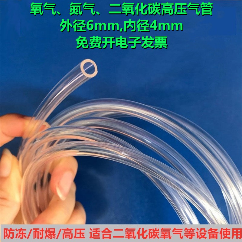 PU6*4mm高压防爆气管氧氮二氧化碳设备
